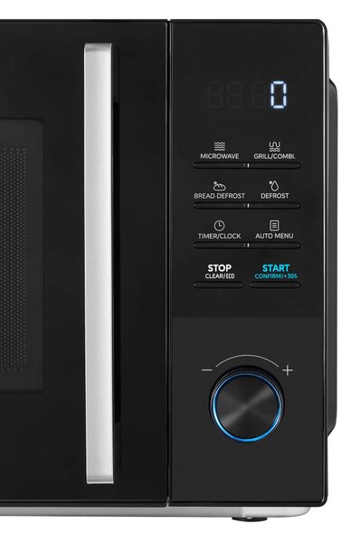 MIDEA Forno Microonde Combinato con Grill Capacit 25 Litri Potenza 900 Watt Inverter colore Nero - MMO-AG25VB(BK)