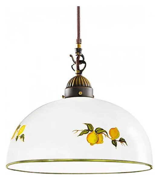 Kolarz 731.32.138 - Lampadario a sospensione con filo NONNA 1xE27/75W/230V diametro 36 cm limoni