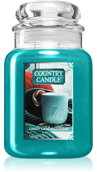 Country Candle Candy Cane Cashmere candela profumata 680 g
