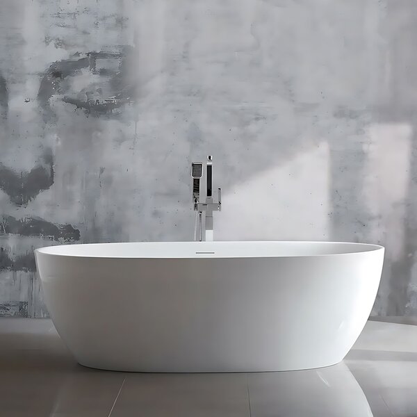 Vasca da bagno freestanding in acrilico ROMA 170