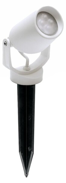 Faretto picchetto esterno resina top light roma pi12 bi ip66 gu10 led orientabile - Top Light