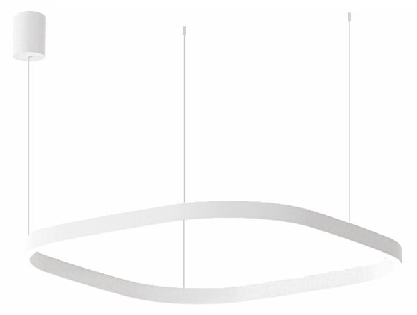 Lampadario moderno gea luce criseide s1g quadrata fcrsb9q led biemissione alluminio - Gea Luce