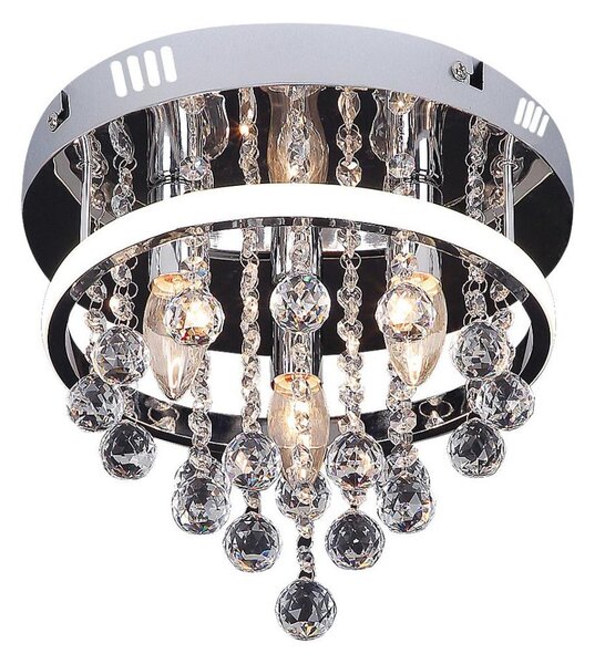 Rabalux 2236 - Plafoniera in cristallo PALLAS LED/20W/230V + 3xE14/40W