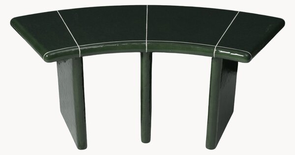 Panca da giardino curva Deya