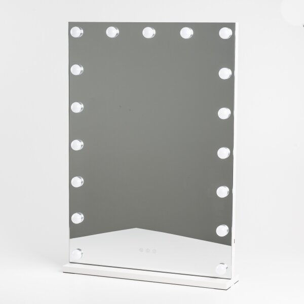 Brilagi - Specchio da trucco dimmerabile a LED HOLLYWOOD LED/15W/230V 55x70 cm bianco