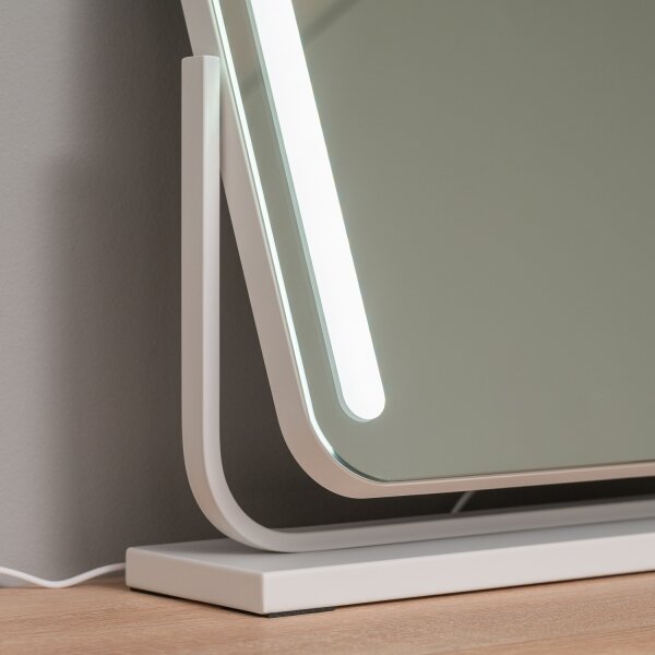 Brilagi -LED Specchio per trucco dimmerabile CALIFORNIA LED/22W/230V 58x43 cm bianco
