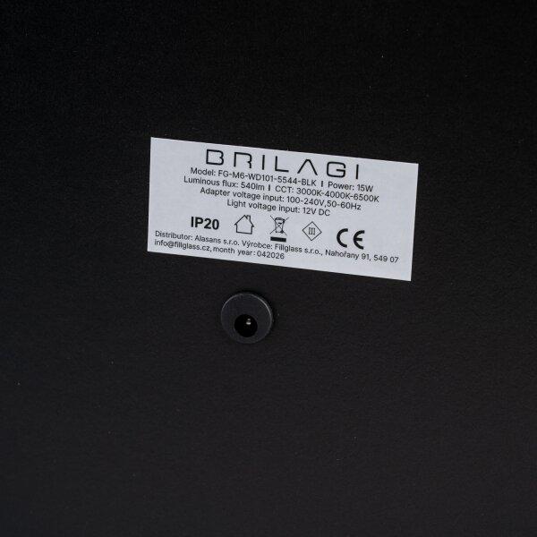 Brilagi - Specchio da trucco LED dimmerabile CALIFORNIA LED/25W/230V 55x44 cm bianco