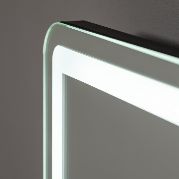 Brilagi - LED Specchio da trucco dimmerabile CALIFORNIA LED/22W/230V 58x43 cm nero