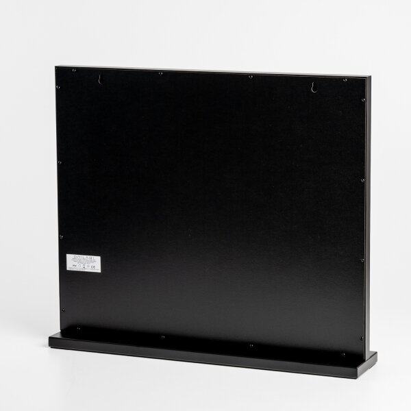 Brilagi - Specchio per trucco HOLLYWOOD dimmerabile a LED 15W/230V 60x50 cm nero