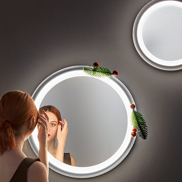 Plafoniera moderna perenz illumina miro' 8258 gr lc led 2660lm 3000k dimmerabile alluminio metallo acrilico grigio titanio - Perenz