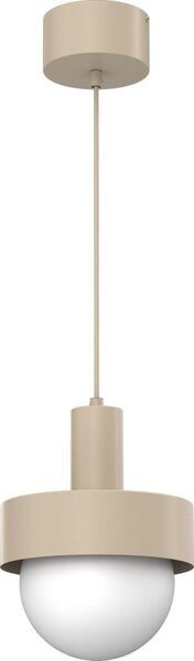 Lampadario a sospensione con cavo CANAN 1xE27/15W/230V pr. 20 cm beige