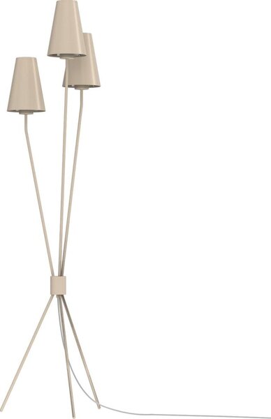 Lampada da terra TREFOT 3xE14/15W/230V beige