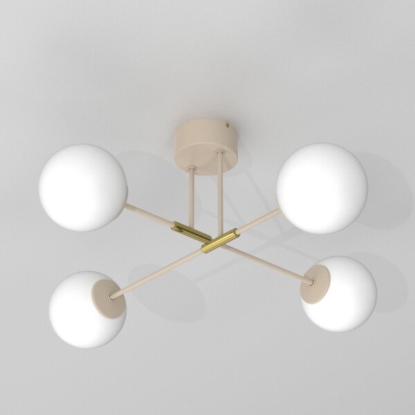 Lampadario a plafone GLAME 4xE27/15W/230V