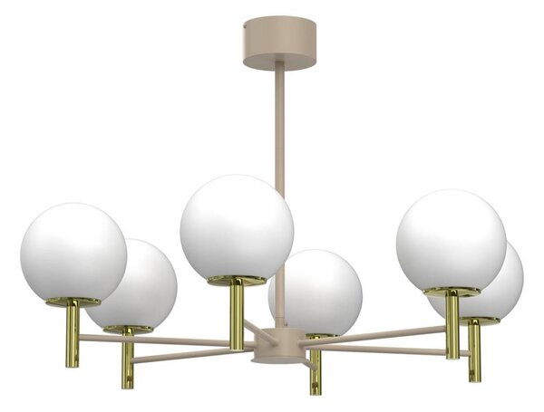 Lampadario a stelo AWINION 6xE27/15W/230V