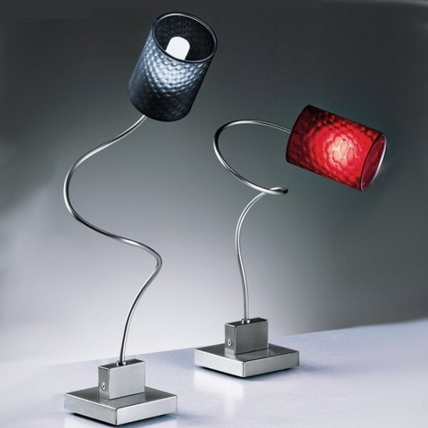 Abat-jour illuminando ginevra chic 1 g9 led pvc metallo moderna modellabile interno - Illuminando
