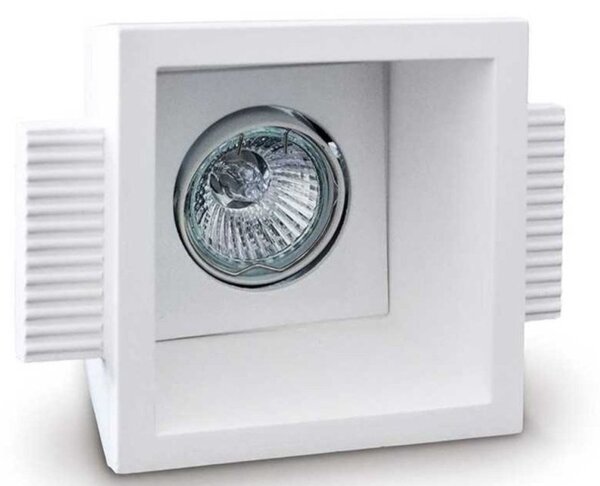 Faretto incasso gesso 9010 belfiore neo luce 0021.35 gu10 led lampada soffitto orientabile controsoffitto - Belfiore - 9010