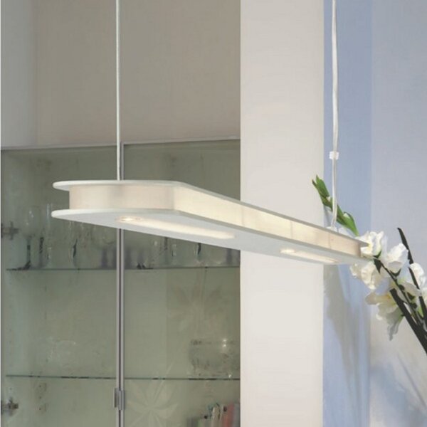 Lampadario moderno cattaneo tratto 754 90 s led biemissione - Cattaneo Illuminazione