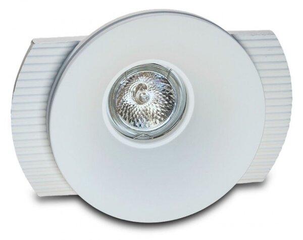 Faretto incasso gesso neo luce 9010 belfiore 0036 gu10 led lampada soffitto ottica fissa cartongesso - Belfiore - 9010