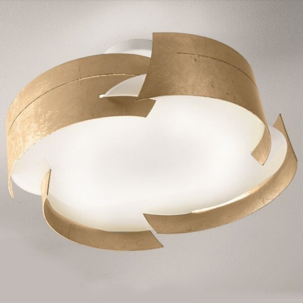 Plafoniera moderna selene illuminazione vultur 1022e 1025e e27 led acciaio lampada soffitto - Selene Illuminazione