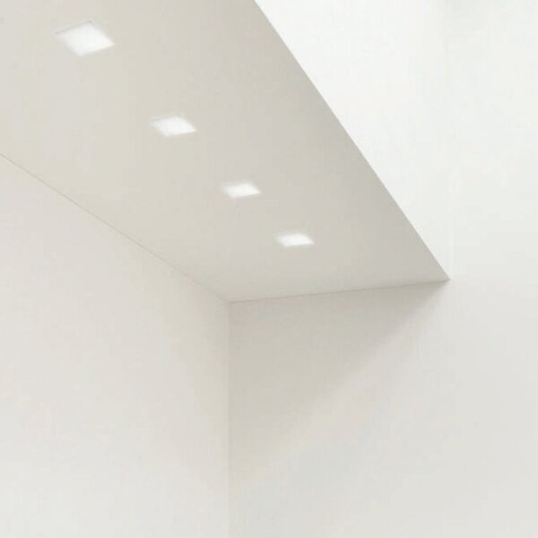 Faretto incasso gesso 9010 belfiore neo luce 0021.35 gu10 led lampada soffitto orientabile controsoffitto - Belfiore - 9010