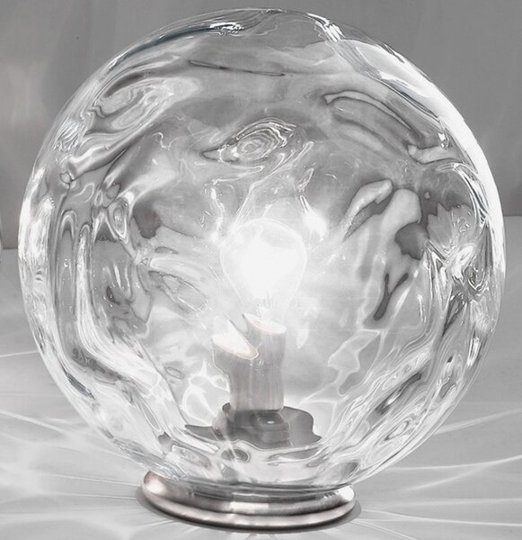 Abat-jour moderno due p illuminazione 2586 led vetro lampada tavolo - Due P Illuminazione