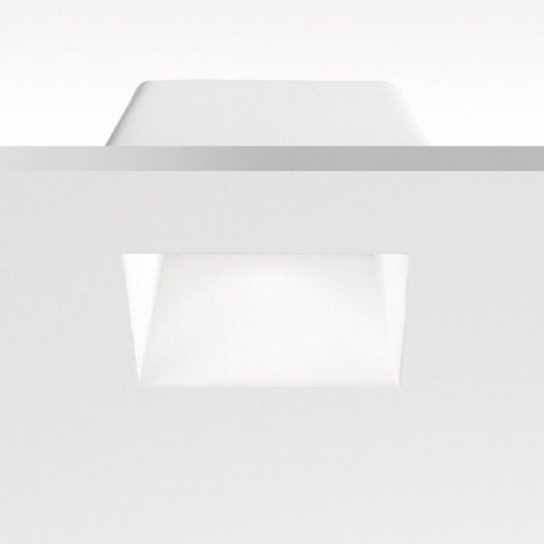 Faretto incasso gesso gea led bianca q gfa593 led spot moderno cartongesso scomparsa ottica fissa interno gu10 - Gea Led