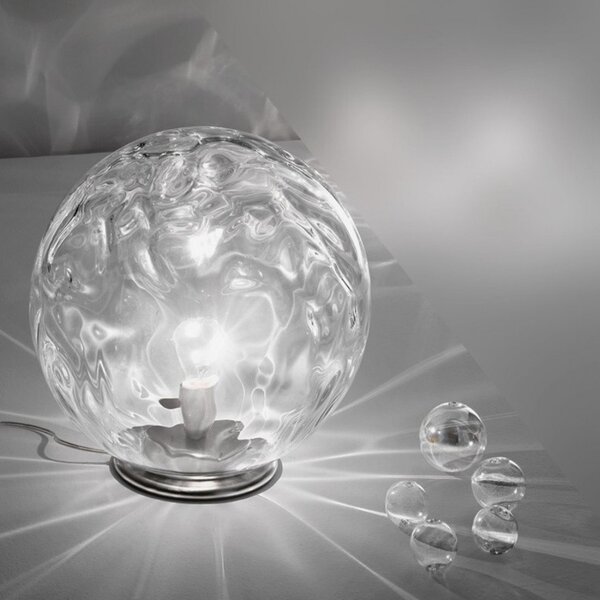 Abat-jour moderno due p illuminazione 2586 led vetro lampada tavolo - Due P Illuminazione