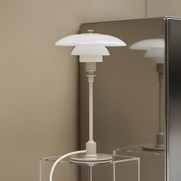Lampade da tavolo Louis Poulsen, PH 2/1, Beige, Soggiorno, Vetro, Design
