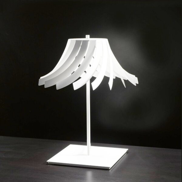 Abat-jour moderna selene illuminazione panama 1056 011 g9 led metallo lampada tavolo - Selene Illuminazione