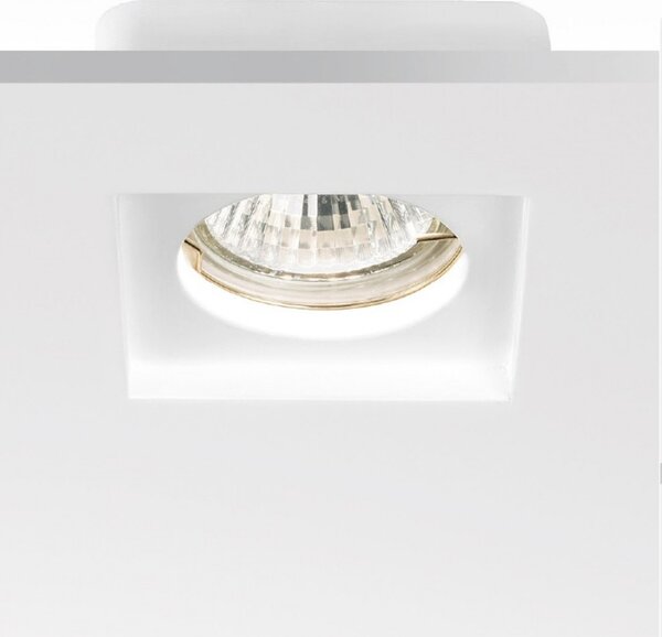 Faretto incasso gesso gea led horus gfa591 led spot moderno cartongesso scomparsa ottica fissa interno gu10 - Gea Led