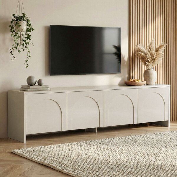 Mobile TV color crema 180x45x32 cm Aurelia – Kalune Design