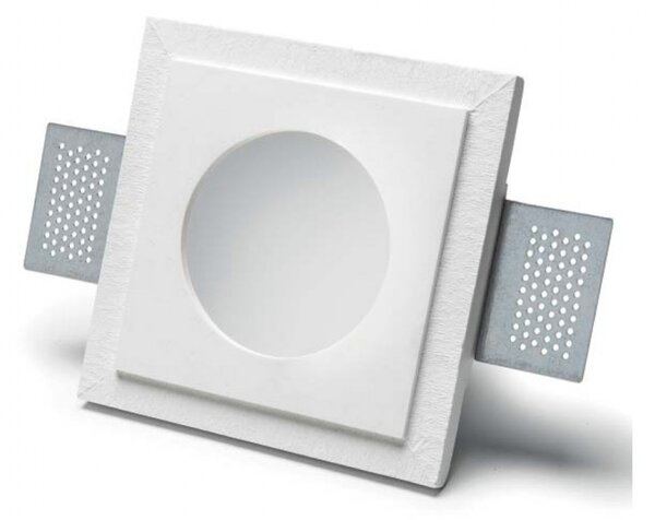 Faretto incasso gesso 9010 belfiore cefeo 4177.35 led gu10 ip20 lampada soffitto cartongesso muro - Belfiore - 9010