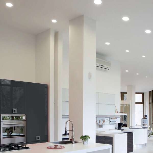 Faretto incasso gesso 9010 belfiore cefeo 4177.35 led gu10 ip20 lampada soffitto cartongesso muro - Belfiore - 9010