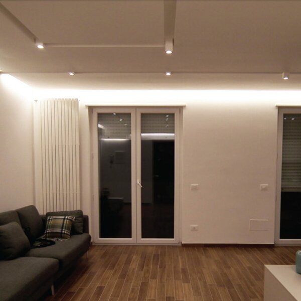 Plafoniera gesso belfiore 9010 cuori 8897 8899 gu10 led ip20 lampada soffitto - Belfiore - 9010