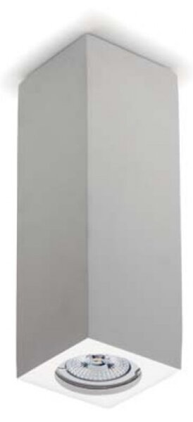 Plafoniera gesso belfiore 9010 cuori 8909 8911 gu10 led ip20 lampada soffitto - Belfiore - 9010