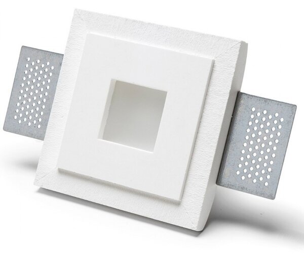 Faretto incasso gesso belfiore 9010 andromeda small 4278.35 gu10 led ip44 lampada soffitto cartongesso muratura - Belfiore - 9010