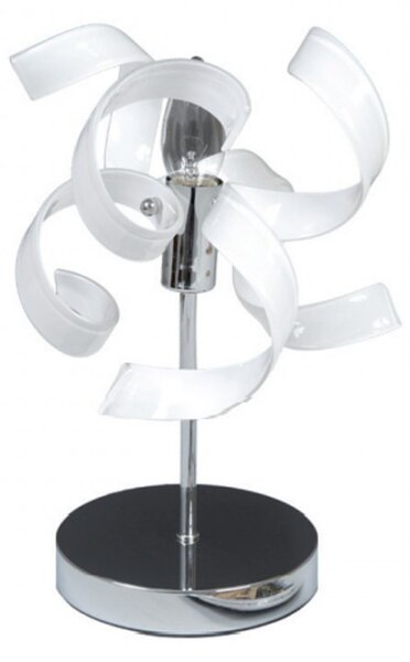 Abat-jour moderna padana lampadari trudy l1 e14 led vetro lampada tavolo - Padana Lampadari