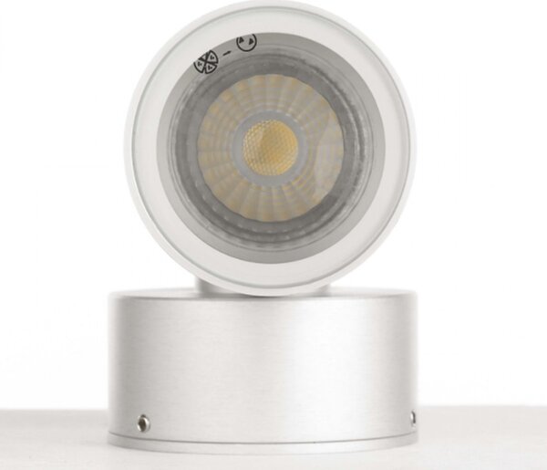 Outlet applique moderna pan international miami est198 gu10 led alluminio lampada parete - Lampadari Bartalini Outlet