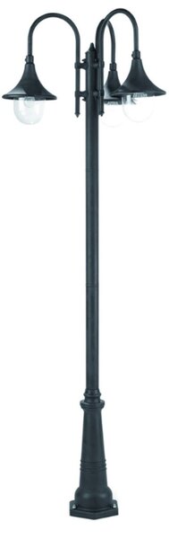 Lampioncino classico livos lampara 897 e27 led alluminio lampada terra - Livos