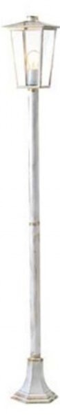 Lampioncino classico livos ribot 943 e27 led alluminio lampada terra lanterna - Livos