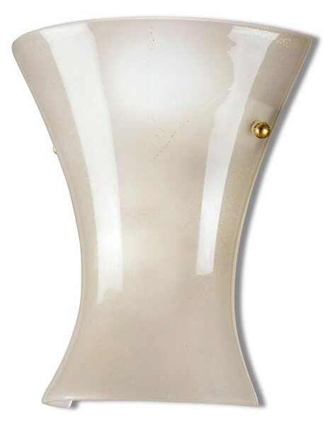 Applique classico flami daphne 6088 aps e14 led vetro soffiato lampada parete - Flami Illuminazione