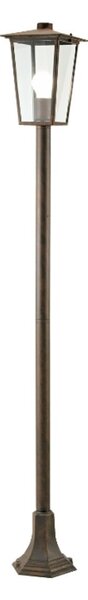 Lampioncino classico livos ribot 943 e27 led alluminio lampada terra lanterna - Livos