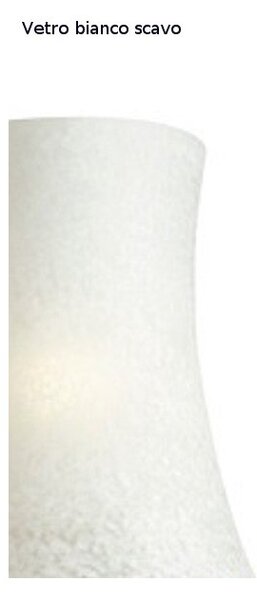 Applique classico flami daphne 6088 apf e14 led vetro soffiato lampada parete - Flami Illuminazione