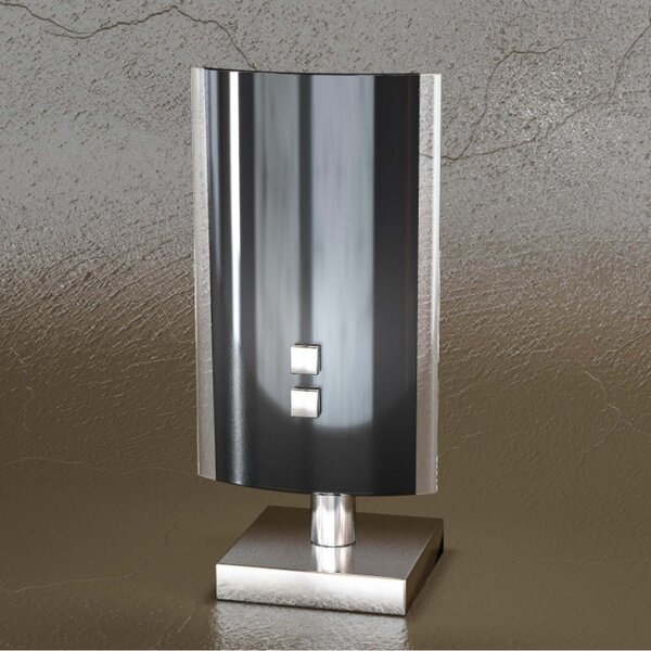 Abat-jour moderna top light shadow 1088 p g9 led vetro lampada tavolo - Top Light
