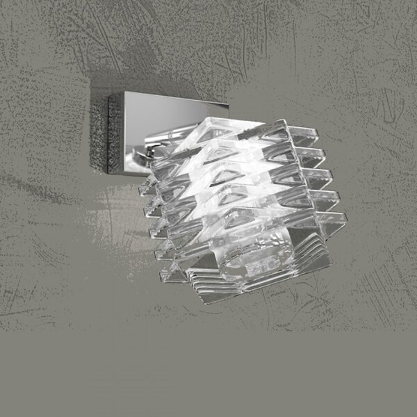 Outlet faretto moderno top light rubik 1126 f1 g9 led orientabile lampada soffitto parete - Lampadari Bartalini Outlet