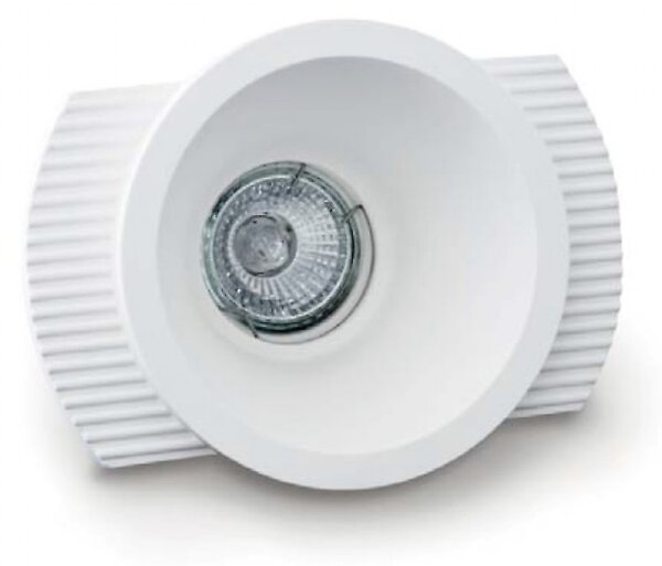 Faretto incasso 9010 belfiore neo luce bf-0022 led lampada soffitto gesso ottica fissa cartongesso gu10 confezione - Belfiore - 9010