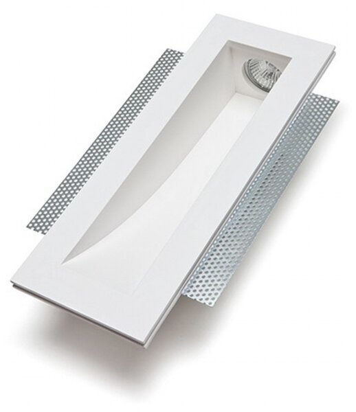 Faretto incasso gesso belfiore 9010 volta mono 2414b.35 gu10 led lampada parete - Belfiore - 9010