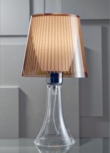 Abat-jour illuminando jolly p e27 led lampada tavolo moderna elegante colorata acrilico - Illuminando