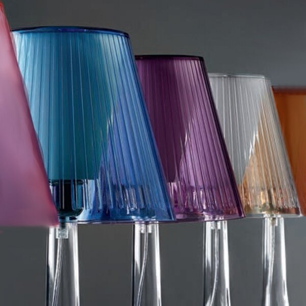 Abat-jour illuminando jolly p e27 led lampada tavolo moderna elegante colorata acrilico - Illuminando