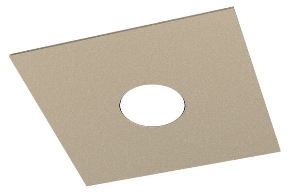Plafoniera moderna top light area 1127 pl1 gx53 led metallo lampada soffitto parete - Top Light